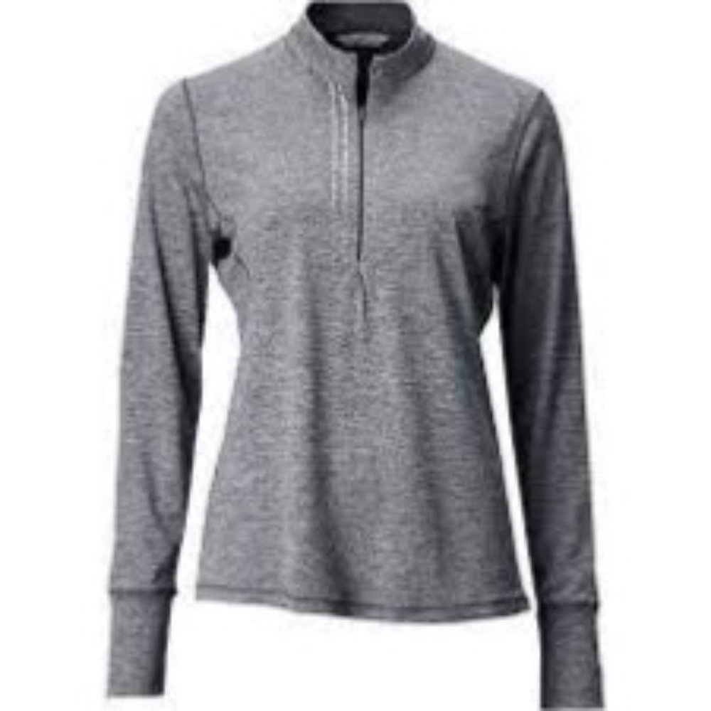 Annika Cutter & Buck Frequency‎ 1/4 Zip Golf Pullover Maketewah CC Women's Large